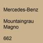 Preview: Mercedes-Benz, Mountaingrau Magno, 662.